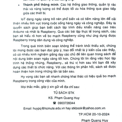 Hướng Dẫn Sử Dụng Raspberry - STK