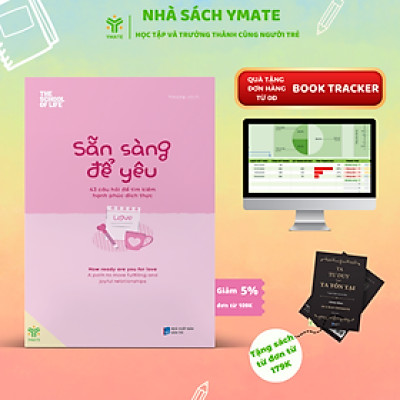 Sách Sẵn Sàng Để Yêu-43 Câu Hỏi Để Tìm Kiếm hạnh Phúc Đích Thực- YMATE