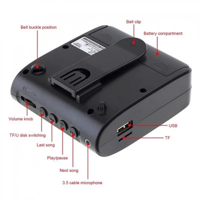 Máy Trợ Giảng Mic Trợ Giảng Cho Giáo Viên Và Hướng Dẫn Viên Du Lịch Loa Trợ Giảng Tiện Lợi Cao Cấp MÀU HỒNG – Hàng Nhập Khẩu