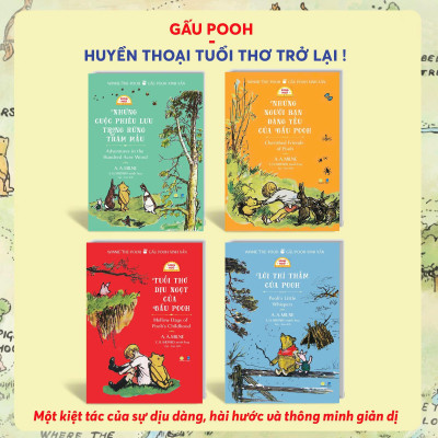 Sách - Winnie-The-Pooh - Gấu Pooh Xinh Xắn - Mellow Days Of Pooh