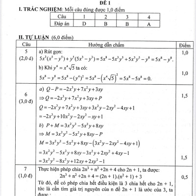 Sách - Đề kiểm tra Toán 8 (Kết nối tri thức với cuộc sống)