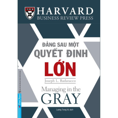 Sách - Combo Đằng sau 1 quyết định lớn + Lãnh đạo bằng sức mạnh trí tuệ cảm xúc  - FirstNews