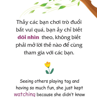 Sách Truyện Tranh Song Ngữ Việt Anh Cho Bé - Thân Thiện Hòa Đồng, Vun Trồng Tình Bạn