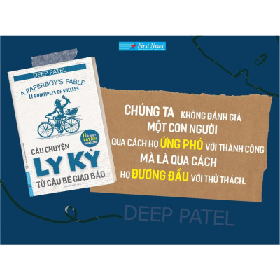 Combo Câu Chuyện Ly Kỳ Từ Cậu Bé Giao Báo + Dám Nghĩ Lớn (Bìa Mềm) - Bản Quyền