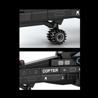 MINGDI - K2062 - Lắp Ráp Trực Thăng Chiến Đấu HELICOPTER (300 Chi Tiết)