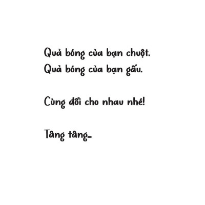 Sách Pop-Up - Cùng Đổi Cho Nhau Nhé