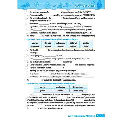 Sách - Global Success - Bài Tập Cuối Tuần Tiếng Anh Lớp 8 - Có Đáp Án - Tập 2 - Minh Thắng