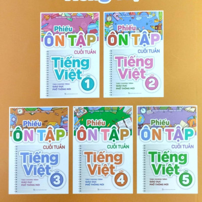 Phiếu Ôn Tập Cuối Tuần Tiếng Việt Lớp 3