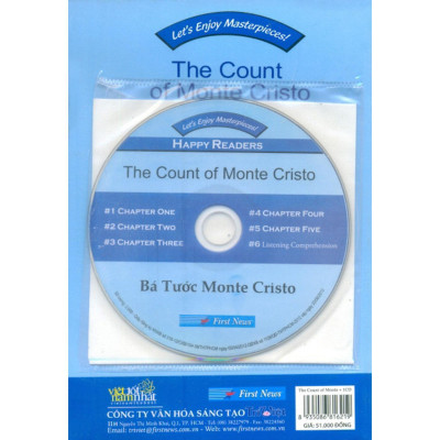 Sách - Happy Reader - Bá Tước Monte Cristo - Kèm 1 CD