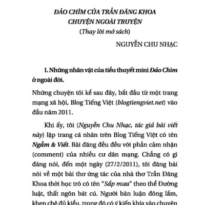 Đảo Chìm (Tiểu Thuyết Mini) - TV