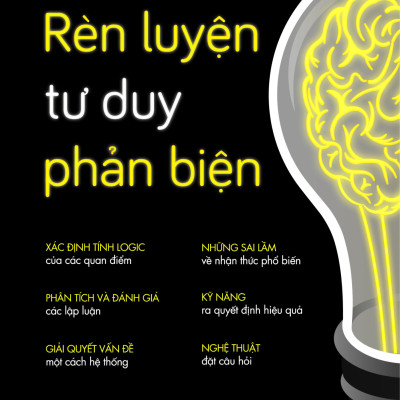 Bộ Sách 6 Cuốn Rèn Luyện Sức Mạnh Tư Duy: Tư Duy Phản Biện + Tư Duy Hệ Thống Trong Công Việc + Tư Duy Đột Phá + Tư Duy Logic + Rèn Luyện Tư Duy Phản Biện + Rèn Luyện Tư Duy Tích Cực