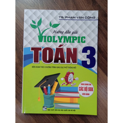 Combo Phát Triển Trí Thông Minh Toán + Hướng Dẫn Giải Violympic Toán Lớp 3 (Dùng Chung Cho Các Bộ SGK Hiện hành)