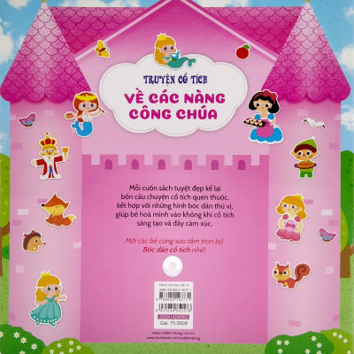 Truyện Cổ Tích Về Các Nàng Công Chúa - Bóc Dán Cổ Tích