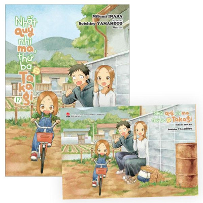 Sách - Nhất Quỷ Nhì Ma, Thứ Ba (Vẫn Là) Takagi - Tập 17 - Tặng Kèm Postcard