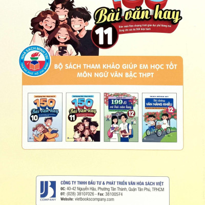Sách - 150 Bài Văn Hay 11