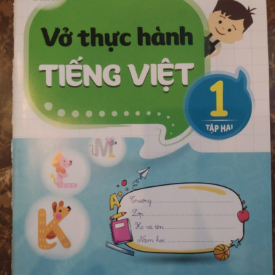 Sách - Vở Thực hành Tiếng Việt 1 tập 2 (Kết nối tri thức với cuộc sống)