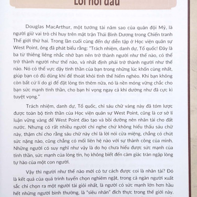 Kỷ Luật Làm Nên Con Người - Con Đường Thành Công Từ Học Viện Quân Sự West Point
