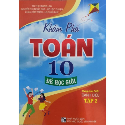 Sách - Com Bo Khám Phá Toán Lớp 10 Để Học Giỏi Tập 1 + Tập 2 ( Dùng Kèm SGK Cánh Diều)HA-MK
