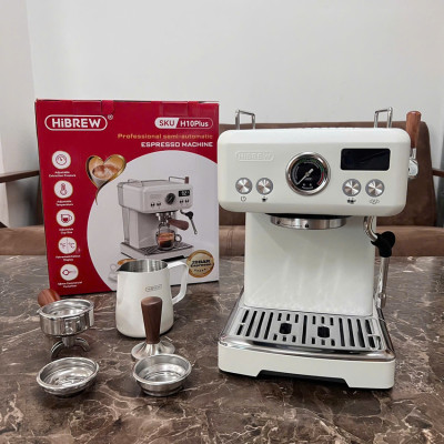Máy pha cà phê Espresso chuyên nghiệp thương hiệu HiBREW H10 Plus cao cấp - Hàng chính hãng