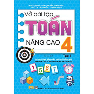 Sách - Vở Bài Tập Toán Nâng Cao 4 - Biên soạn theo chương trình GDPT mới - ndbooks