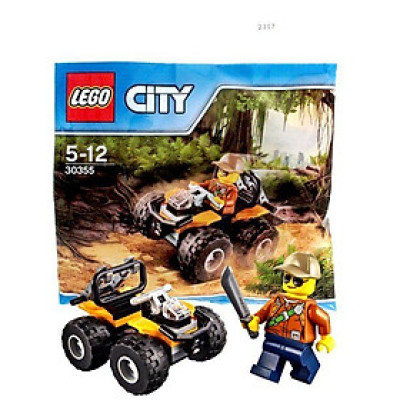 LEGO - 30355 Xe địa hình ATV kèm Minifigure 2017