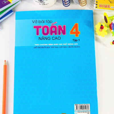 Sách - Vở Bài Tập Toán Nâng Cao 4 - Biên soạn theo chương trình GDPT mới - ndbooks