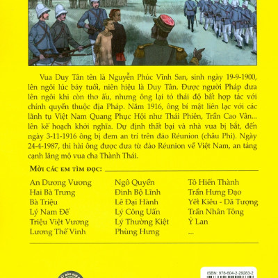 Tranh Truyện Lịch Sử Việt Nam - Duy Tân (Tái bản 2023)