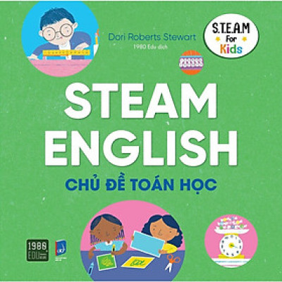 Sách  Steam English  Chủ đề Toán học - BẢN QUYỀN