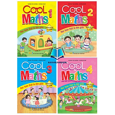 Sách - Combo Cool Maths - Học Toán Thật Đơn Giản - Dành cho bé 1 - 6 tuổi