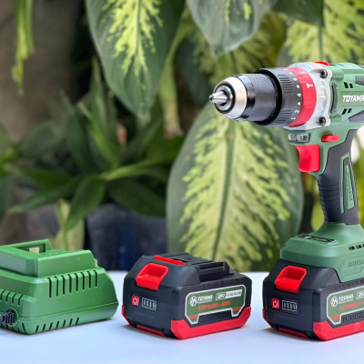 MÁY KHOAN ĐỘNG LỰC 13MM DÙNG PIN 21V TOYAMA Z-9 - HÀNG CHÍNH HÃNG