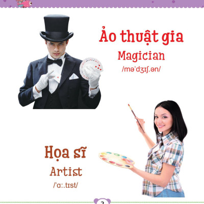 Từ Điển Bằng Tranh Dành Cho Trẻ Em - Nghề Nghiệp