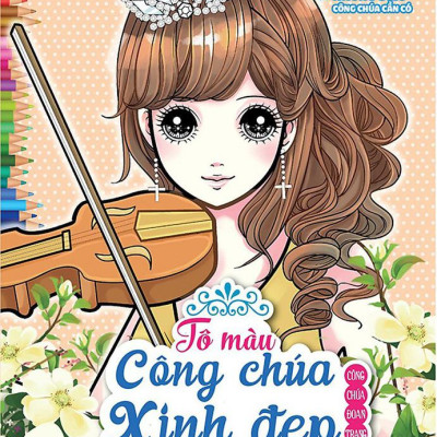 Bộ Sách Tô Màu Công Chúa Xinh Đẹp (Bộ 6 Cuốn) (Tái Bản 2024)
