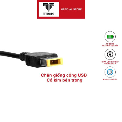 Sạc Tương Thích Cho Laptop Lenovo G40-70 G50-70 G400S G500S Edge E431 E531 - Hàng Nhập Khẩu New Seal TEEMO PC TEAC1097