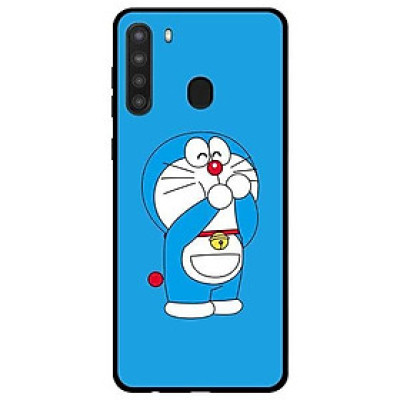 Ốp lưng dành cho Samsung Galaxy A21 mẫu Doremon Vui