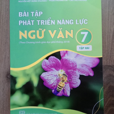 Sách - Bài tập phát triển năng lực Ngữ văn lớp 7 tập 2 ( KN )