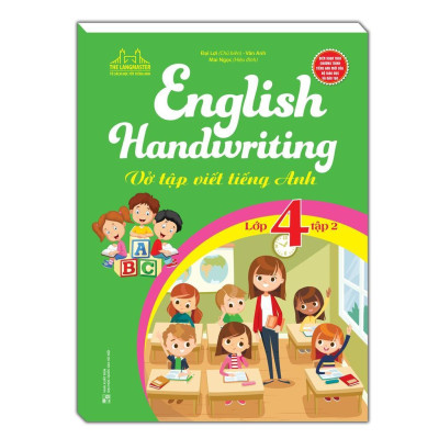 Sách - Vở Tập Viết Tiếng Anh Lớp 4 - Combo 2 Tập - Minh Thắng