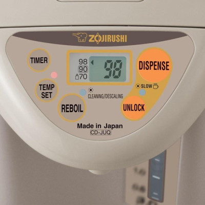 Bình thủy điện Zojirushi 3L CD-JUQ30-CT, công suất 800W, sản xuất tại Nhật, bảo hành 1 năm | HÀNG CHÍNH HÃNG