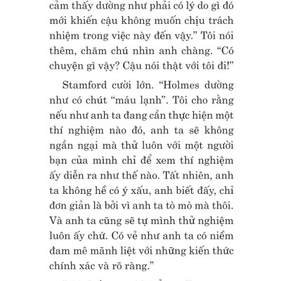 Tuyển Tập Sherlock Holmes - Những Bí Mật Và Báu Vật Bị Đánh Cắp - Sợi Chỉ Đỏ