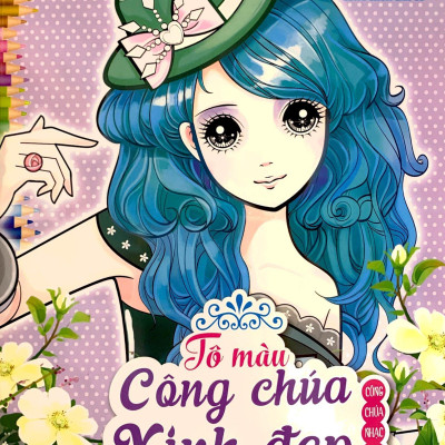 Bộ Sách Tô Màu Công Chúa Xinh Đẹp (Bộ 6 Cuốn) (Tái Bản 2024)