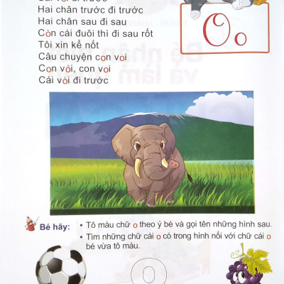 Vở Bé Nhận Biết Và Làm Quen Chữ Cái (Dành Cho Trẻ 3 - 4 Tuổi)
