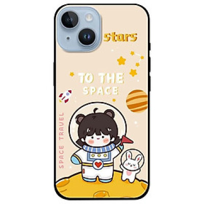 Ốp lưng dành cho Iphone 14 - Iphone 14 Plus - Iphone 14 Pro - Iphone 14 Pro Max - Cô Gái Vũ Trụ