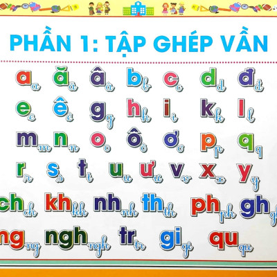 Bé đánh vần và tập đọc tiếng việt (theo SGK mới nhất) TB - ĐN