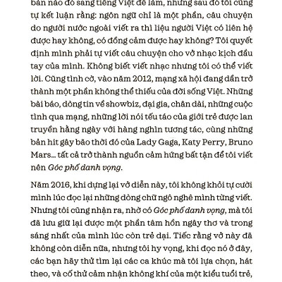 Góc Phố Danh Vọng