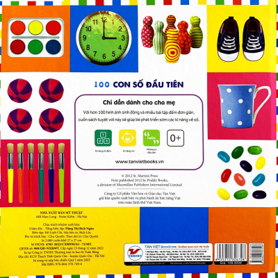 Từ Vựng Đầu Đời Của Bé - 100 Con Số Đầu Tiên