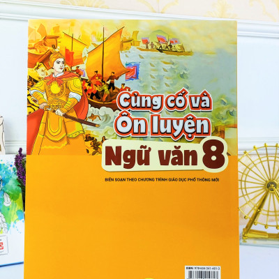 Sách - Củng Cố Và Ôn Luyện Ngữ Văn Lớp 8 - Biên soạn theo chương trình GDPT mới - ndbooks
