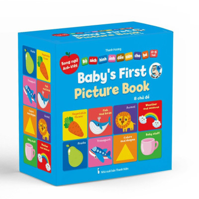 Sách - Bộ Bìa Cứng Thư Viện Hình Ảnh Đầu Tiên Cho Bé Về Thế Giới Xung Quanh Baby