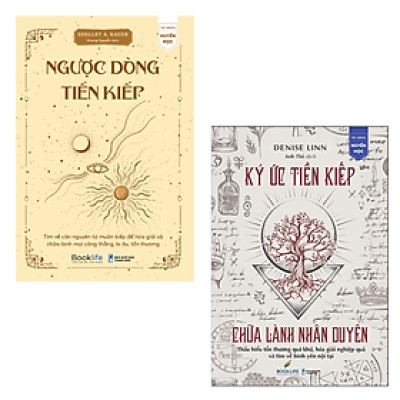 Combo 2 Cuốn:  Ngược Dòng Tiền Kiếp+ Ký Ức Tiền Kiếp, Chữa Lành Nhân Duyên