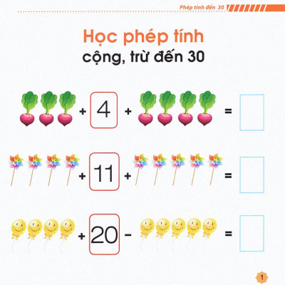 Phép Tính Đến 30