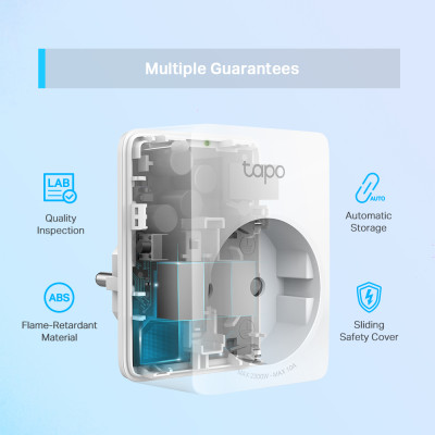  Ổ Cắm Wifi Thông Minh TP-Link Tapo P100 - Hàng Chính Hãng 