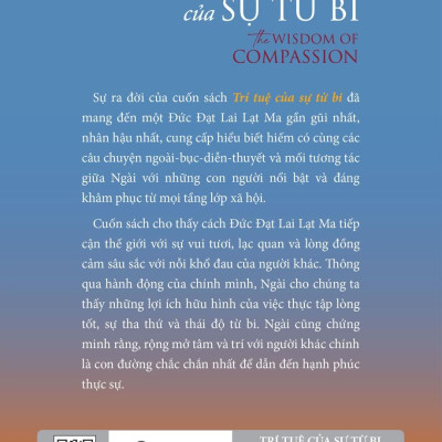 Trí Tuệ Của Sự Từ Bi - The Wisdom Of Compassion - Đức Đạt Lai Lạt Ma